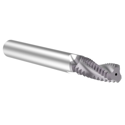 Picture of Thread Mill USA TM31218CH Carbide 5/16" x 18.00TPI UN 0.235 Cut Dia Cylindrical 0.2500 2.500 OAL TIALN